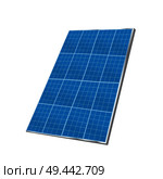 Solar plate collector. isolated vector illustration on white background. Стоковая иллюстрация, агентство Ingram Publishing / Фотобанк Лори