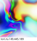 Abstract holographic iridescent composition. Background for banner, headline, presentation, corporate identity, flyer, poster, cover backdrop, wallpaper. Vector EPS10 not trace, include mesh gradient. abstract iridescent holographic background, vector mesh gradient. Стоковая иллюстрация, агентство Ingram Publishing / Фотобанк Лори
