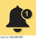 New Notification Icon. Стоковая иллюстрация, агентство Ingram Publishing / Фотобанк Лори