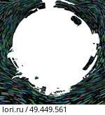 Frame in the middle of a colorful abstract background, vector. Vector colorful background with frame. Стоковая иллюстрация, агентство Ingram Publishing / Фотобанк Лори