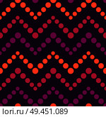 Zigzag seamless vector pattern. Стоковая иллюстрация, агентство Ingram Publishing / Фотобанк Лори