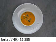 Top view of Beautiful and tasty gourmet food. Стоковое фото, агентство Ingram Publishing / Фотобанк Лори