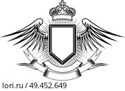 Heraldry design. Стоковая иллюстрация, иллюстратор VectorTradition / Фотобанк Лори