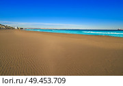 Platja de La Pineda beach in Vila-Seca of Tarragona at Catalonia. Стоковое фото, агентство Ingram Publishing / Фотобанк Лори