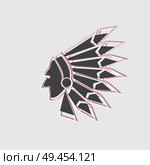 Native American Indian. Стоковая иллюстрация, агентство Ingram Publishing / Фотобанк Лори