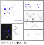 The minimalistic abstract vector illustration of the editable layouts of modern social network mockups in popular formats. Abstract vector background with fluid geometric shapes. The minimalistic abstract vector illustration of the editable layouts of modern social network mockups in popular formats. Abstract vector background with fluid geometric shapes. Стоковая иллюстрация, агентство Ingram Publishing / Фотобанк Лори
