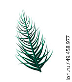 Dypsis lutescens tropical leaf, stables and branch, tropic plant of exotic type, element vector illustration isolated on white background, jungle folliage. Dypsis Lutescens Tropical Leaf Vector Illustration. Стоковая иллюстрация, агентство Ingram Publishing / Фотобанк Лори