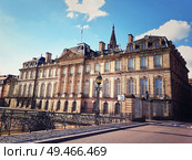 Rohan Palace and Strasbourg city Archaeological Museum, Decorative Arts and Fine Arts, France, Alsace. Стоковое фото, агентство Ingram Publishing / Фотобанк Лори