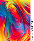 Color fibers iridescent. Overflow Colors Series. Стоковое фото, агентство Ingram Publishing / Фотобанк Лори