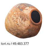 Древнегреческая амфора на белом фоне. Ancient greek amphora on white background. Стоковое фото, фотограф Татьяна Д / Фотобанк Лори