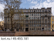 Дом Витовского. 1913. Архитектор: Иосиф Исаакович Долгинов. Санкт-Петербург, набережная реки Фонтанки, 126. Редакционное фото, фотограф Александр Селезнев / Фотобанк Лори