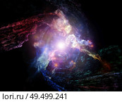 Elements of Cosmos series. Composition of space and stars suitable as a backdrop for the projects on mathematics, science, education and modern technology. Стоковое фото, агентство Ingram Publishing / Фотобанк Лори