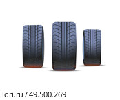 Tire of cars, winter and summer tyre isolated icons vector. Part of transport, automotive with rounded rubber items. Wheels with traces of vehicle. Tire of Cars, Winter Summer Tyre Isolated Icons. Стоковая иллюстрация, агентство Ingram Publishing / Фотобанк Лори