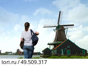 Zaanse Schans Fall , Netherlands. Стоковое фото, агентство Ingram Publishing / Фотобанк Лори