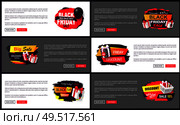 Black friday clearance, special offers and proposals vector. Reduction of prices and sellout of shops, propositions to buy exclusive products on sale. Black Friday Clearance, Special Offers Proposals. Стоковая иллюстрация, агентство Ingram Publishing / Фотобанк Лори