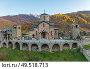 Fiagdon Monastery in North Ossetia. Mountains of the Caucasus. Стоковое фото, агентство Ingram Publishing / Фотобанк Лори