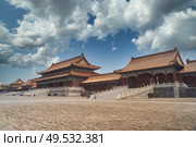 Forbidden City in Beijing. Chinese heritage. Стоковое фото, агентство Ingram Publishing / Фотобанк Лори