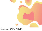 Design of web page vector, business banner abstraction. Background white and blue color, abstract formless shapes, creative theme for site or presentation. 3D paper. Design of Web Page, Business Banner Abstraction. Стоковая иллюстрация, агентство Ingram Publishing / Фотобанк Лори