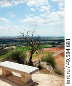 topo view from  castle of Almodovar del Rio, Cordoba, Andalusia.  Spain. Стоковое фото, агентство Ingram Publishing / Фотобанк Лори