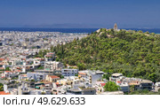 Acropolis hill view to old Athens at summer. Стоковое фото, агентство Ingram Publishing / Фотобанк Лори