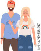 People greeting gesture. Different nations representatives waving hand saying hi. Men, women say hello. People waving hands and gesturing in friendly way. Characters wave their hand and say welcome hi. People greeting gesture. Different nations representatives waving hand saying hello. Стоковая иллюстрация, агентство Ingram Publishing / Фотобанк Лори