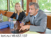 portrait of a clarification of question. Стоковое фото, агентство Ingram Publishing / Фотобанк Лори