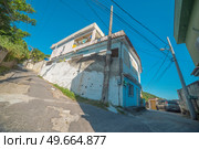 the favelas of Rosinha in Rio de Janeiro. Brazil. Стоковое фото, агентство Ingram Publishing / Фотобанк Лори