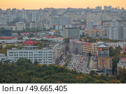 Minsk, Belarus - September 02, 2021: Minsk city center. Belarus. Редакционное фото, агентство Ingram Publishing / Фотобанк Лори