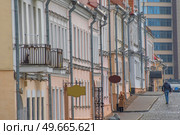 Minsk. Downtown of Nemiga. Belarus. Стоковое фото, агентство Ingram Publishing / Фотобанк Лори
