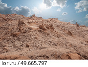 Andes mountains in Peru. Like the red landscapes of Mars. Стоковое фото, агентство Ingram Publishing / Фотобанк Лори