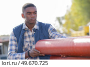 reconstruction of sewerage system. Стоковое фото, агентство Ingram Publishing / Фотобанк Лори
