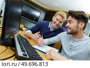 a student is gaining knowledge. Стоковое фото, агентство Ingram Publishing / Фотобанк Лори