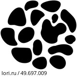 Hand drawn doodle abstract pattern in black and white style, texture background. Figures shape of grange spiral, helix, loops, dots modern textile fabric. Wallpaper design, print with curved lines. Hand drawn doodle abstract pattern in black and white style, texture background spiral, helix, loop, dots. Стоковая иллюстрация, агентство Ingram Publishing / Фотобанк Лори