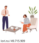 People office work. Vector illustration. People in office work collaboratively to accomplish tasks and meet deadlines Office workers play crucial role in smooth functioning of organization A worker. People office work. People in office work alongside diverse group of colleagues, fostering inclusivity. Стоковая иллюстрация, агентство Ingram Publishing / Фотобанк Лори