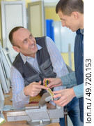 student in the workshop machine factory. Стоковое фото, агентство Ingram Publishing / Фотобанк Лори