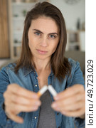 stop smoking stop cigarettes and nicotine anti-smoking. Стоковое фото, агентство Ingram Publishing / Фотобанк Лори