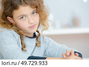 Portrait of a young girl. Стоковое фото, агентство Ingram Publishing / Фотобанк Лори