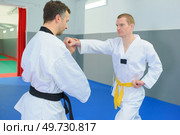 Training before a big fight. Стоковое фото, агентство Ingram Publishing / Фотобанк Лори