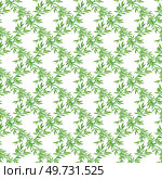 Seamless pattern flowers vector illustration. The seamless background added sense continuity to scene The seamless design seamlessly blended different botanical elements The endless repetition. Seamless pattern flowers. The continual repetition seamless pattern added depth to design. Стоковая иллюстрация, агентство Ingram Publishing / Фотобанк Лори