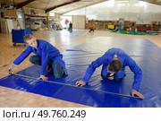 measuring tarp. Стоковое фото, агентство Ingram Publishing / Фотобанк Лори