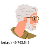 Elderly people vector illustration. Pensioners enjoy freedom to pursue personal interests and engage in various activities Retired individuals have opportunity to explore new hobbies and interests. Elderly people. Elders are respected for their wisdom and contributions to their communities. Стоковая иллюстрация, агентство Ingram Publishing / Фотобанк Лори