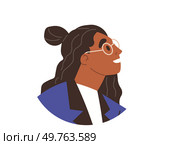 People avatar vector illustration. Personal profiles provide glimpse into users preferences and social connections The concept people avatar metaphorically represents online personas we adopt. People avatar. Society is shaped by collective actions and interactions individuals. Стоковая иллюстрация, агентство Ingram Publishing / Фотобанк Лори