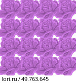 Seamless pattern flowers vector illustration. The decorative elements incorporated seamless patterns botanical motifs The seamless pattern flora and fauna created visually stunning composition. Seamless pattern flowers. The seamless pattern flowers concept explored beauty and symbolism floral motifs. Стоковая иллюстрация, агентство Ingram Publishing / Фотобанк Лори