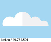 Cloud vector illustration. Heavenly clouds create breathtaking panorama, accentuating beauty nature Winds sweep across high sky, shaping direction fluffy clouds. Cloud. Cumulus clouds form celestial canvas, merging seamlessly with blue sky. Стоковая иллюстрация, агентство Ingram Publishing / Фотобанк Лори