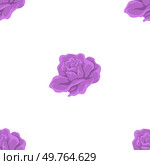 Flower pattern vector illustration. The continuous repetition floral motif added depth to design The flower pattern concept explored symbolism nature s beauty The unending cycle flowering represented. Flower pattern. The repetitive flower pattern on dress added sense rhythm and movement. Стоковая иллюстрация, агентство Ingram Publishing / Фотобанк Лори