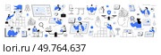 Talent recruitment employee trining workplace wellness set. Talent development, career growth employee improvement. HR human resources recruiting people. Choose candidate. Training staff develop skill. Talent recruitment employee trining workplace wellness set. Talent development, career growth employee improvement. Стоковая иллюстрация, агентство Ingram Publishing / Фотобанк Лори