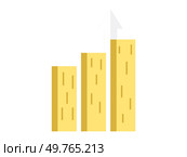 Skyscraper vector illustration. Urban perspectives are enhanced by dynamic presence towering skyscrapers Real estate values appreciate with allure high-end residential properties Skyscrapers symbolize. Skyscraper. The front view skyscrapers highlights architectural diversity cities. Стоковая иллюстрация, агентство Ingram Publishing / Фотобанк Лори