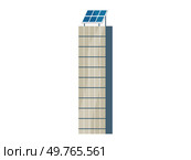 Photovoltaic vector illustration. The concept clean energy focuses on minimizing environmental pollution Solar energy is key component renewable energy revolution Photovoltaic systems embody concept. Photovoltaic. Photovoltaic technology converts sunlight into electricity. Стоковая иллюстрация, агентство Ingram Publishing / Фотобанк Лори