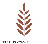 Leaves vector illustration. Cultivating garden is art, nurturing growth leaves and botanical wonders Organic greenery symbolizes unspoiled naturalness flourishing environment The leaves concept. Leaves. Leaves grow and intertwine, creating verdant tapestry in garden. Стоковая иллюстрация, агентство Ingram Publishing / Фотобанк Лори
