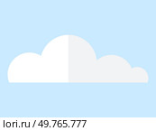 Cloud vector illustration. Atmospheric variations manifest in form natural and dynamic cloud formations Cumulus clouds soar high above, casting shadows paint environment. Cloud. Fluffy cumulus clouds create dreamscape unfolds high in heavenly realm. Стоковая иллюстрация, агентство Ingram Publishing / Фотобанк Лори
